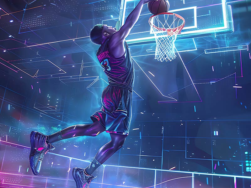 会打球的男孩子有多迷人，女孩抛了次球，小伙力挽狂澜暴扣...